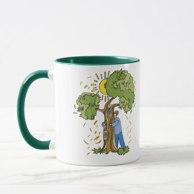 Tree Hugger Mug (Left)