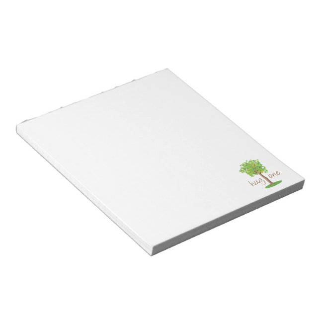 Tree Hugger Notepad (Angled)