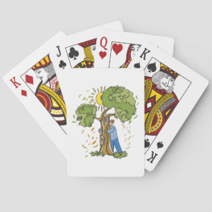 Tree Hugger Playing Cards