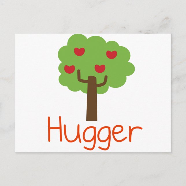 Tree Hugger Postcard (Front)