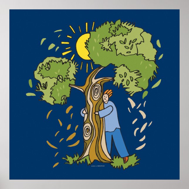 Tree Hugger Poster (Front)