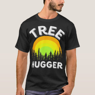 Tree Hugger Retro Vintage Environmental Nature Lov T-Shirt
