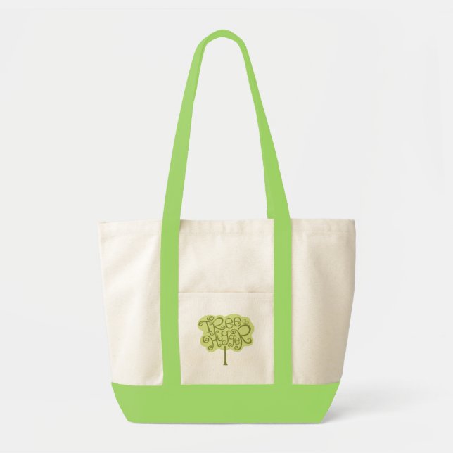 Tree Hugger Tote Bag (Front)