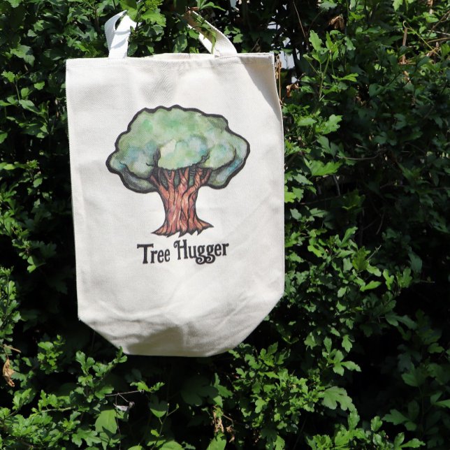 Tree Hugger Tote Bag (Creator Uploaded)