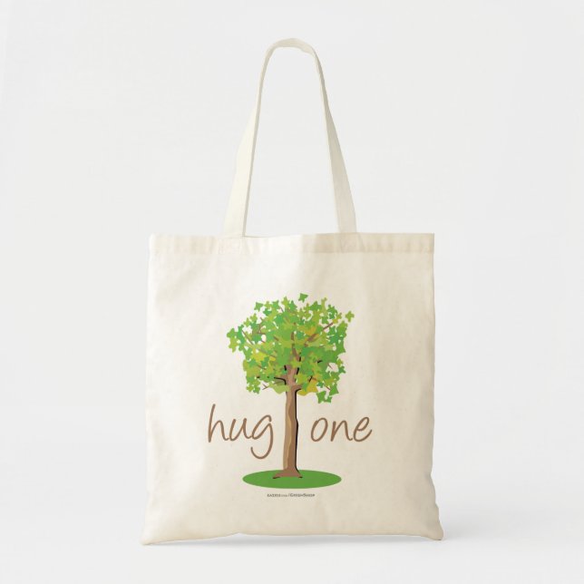 Tree Hugger Tote Bag (Front)