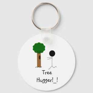 tree hugger, Tree Hugger!_! Key Ring