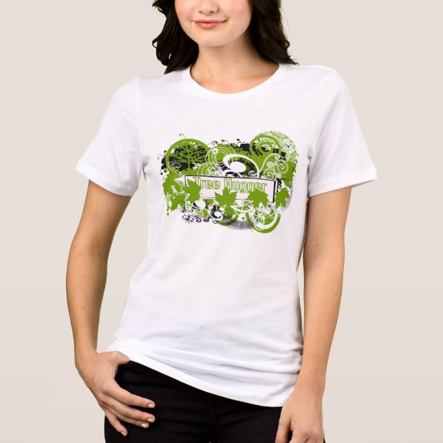 Tree Hugger Tri-Blend Shirt (Front)