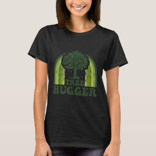Tree Hugger Vintage Retro Nature Environmental Ear T-Shirt