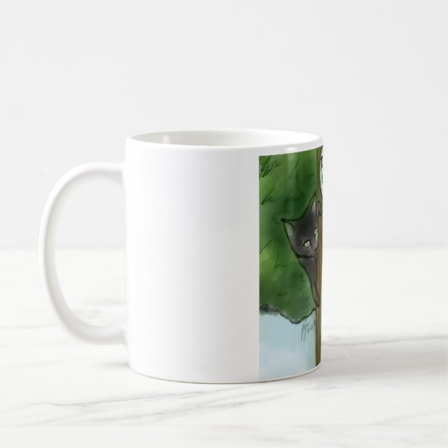 Tree Huggers Coffee Mug (Left)
