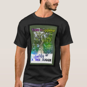 Tree Huggers Extraordinaire. Zine Cover T-Shirt