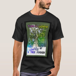 Tree Huggers Extraordinaire. Zine Cover T-Shirt