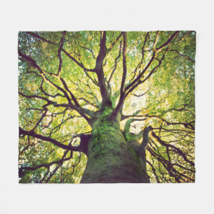 Tree Hugging Fleece Blanket