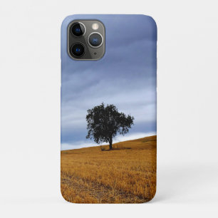 Tree in a wheat field iPhone 11 pro case