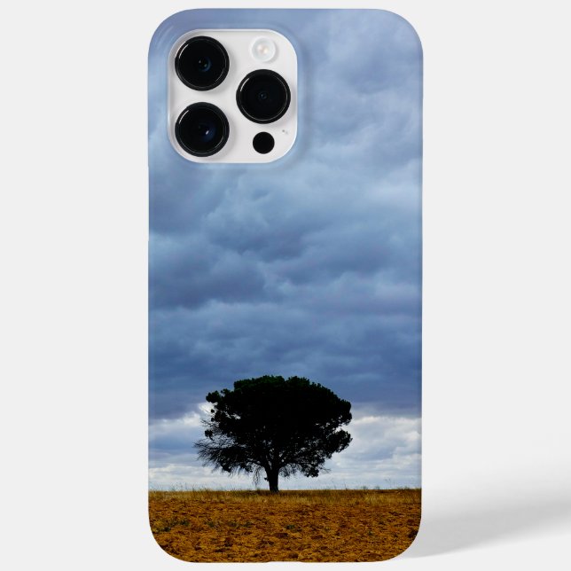 Tree in an empty field Case-Mate iPhone case (Back)