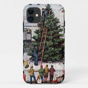 Tree in Town Square iPhone 11 Case