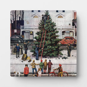 Tree in Town Square Plaque