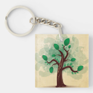Tree Key Ring