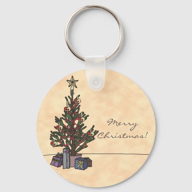 Tree, keychain (Front)