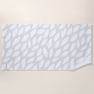 tree leave beach towel
