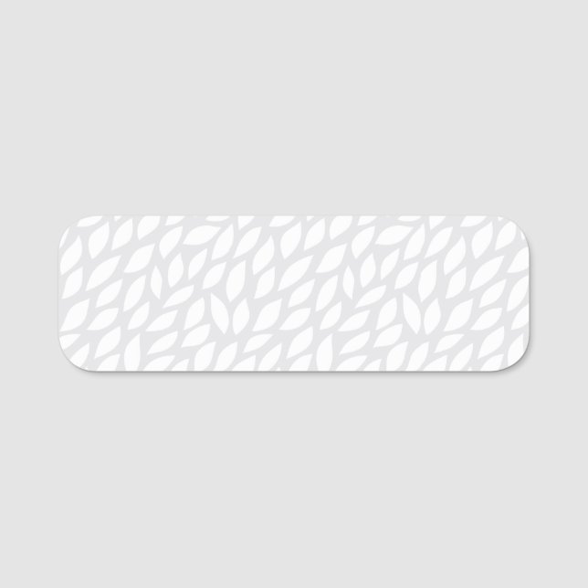 tree leave name tag (Front)