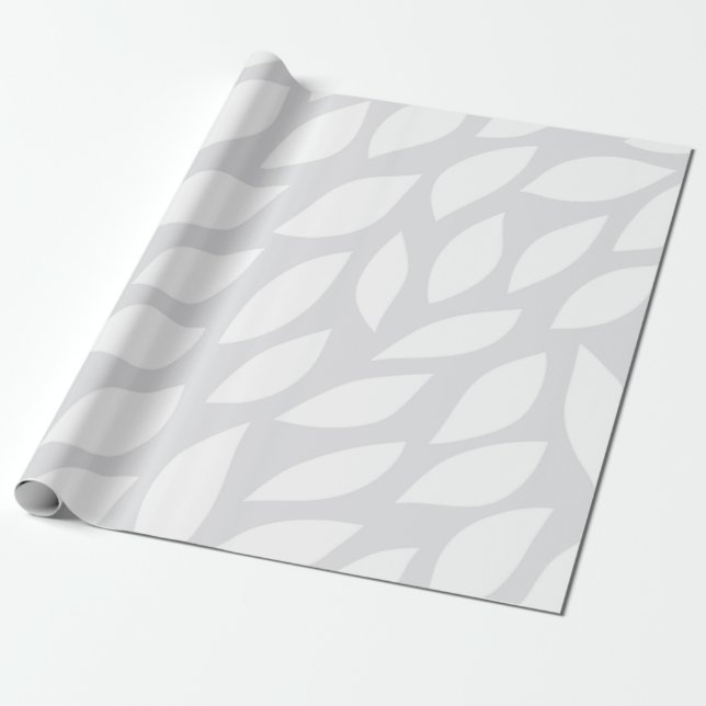 tree leave wrapping paper (Unrolled)