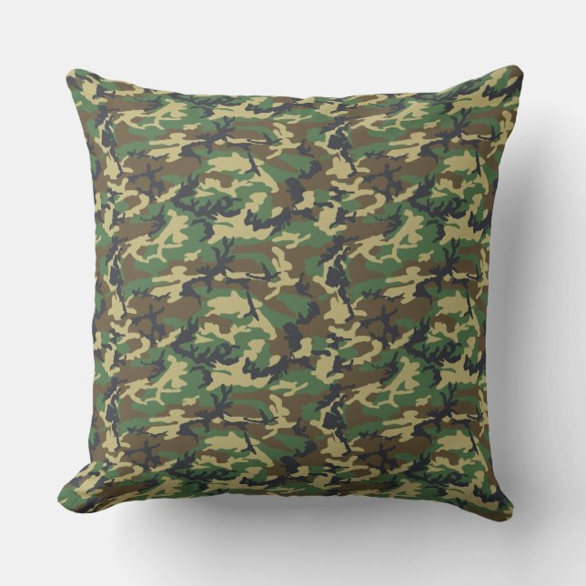 Tree Leaves Camo | Sportsmen Cushion (Front)