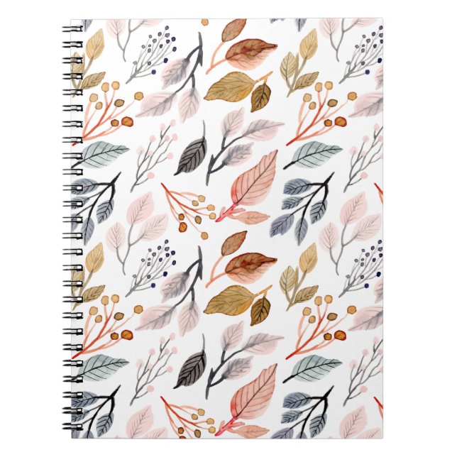 tree leaves notebook (Front)