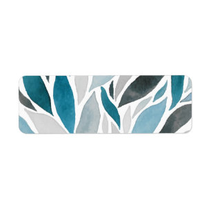 tree leaves return address label