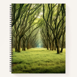 Tree Life Enchanting Tranquil Nature Notebook