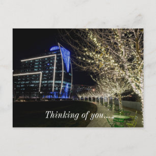 Tree Lights At Klyde Warren Park Postcard