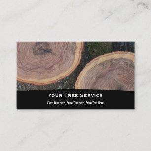 Tree Log Business Card
