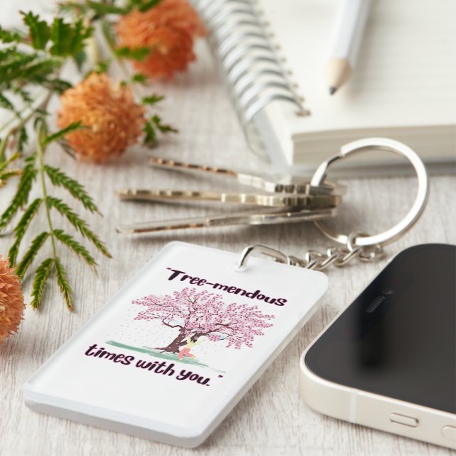 TREE MENDUS QUOTE KEY RING (Front Right)