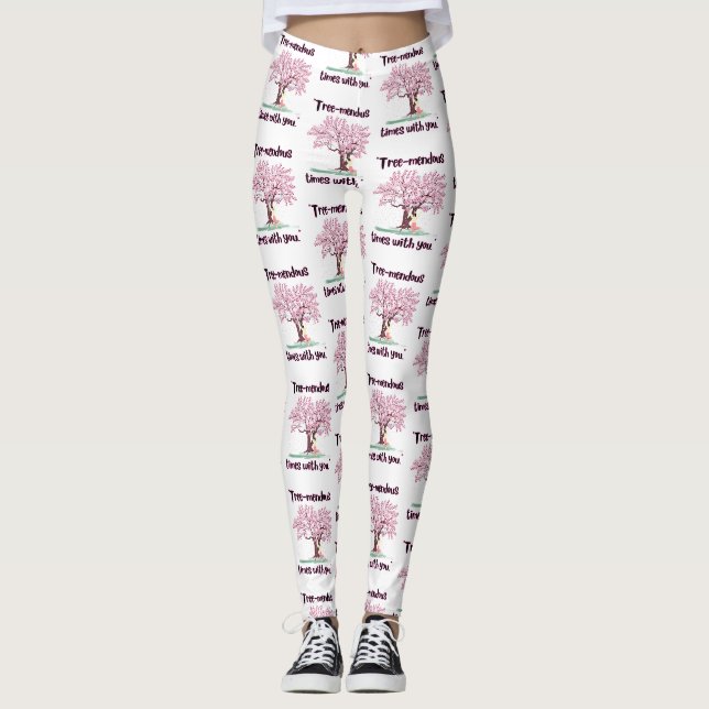 TREE MENDUS QUOTE LEGGINGS (Front)