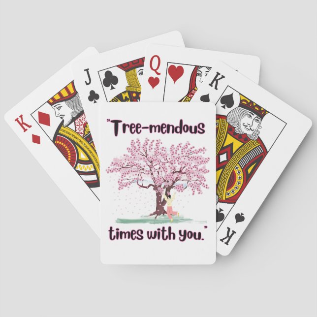 TREE MENDUS QUOTE PLAYING CARDS (Back)