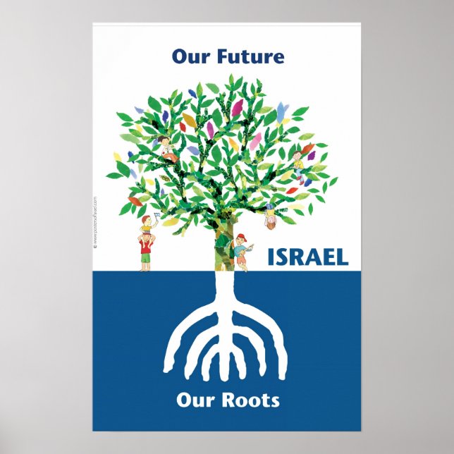 Tree Menorah Poster (Front)