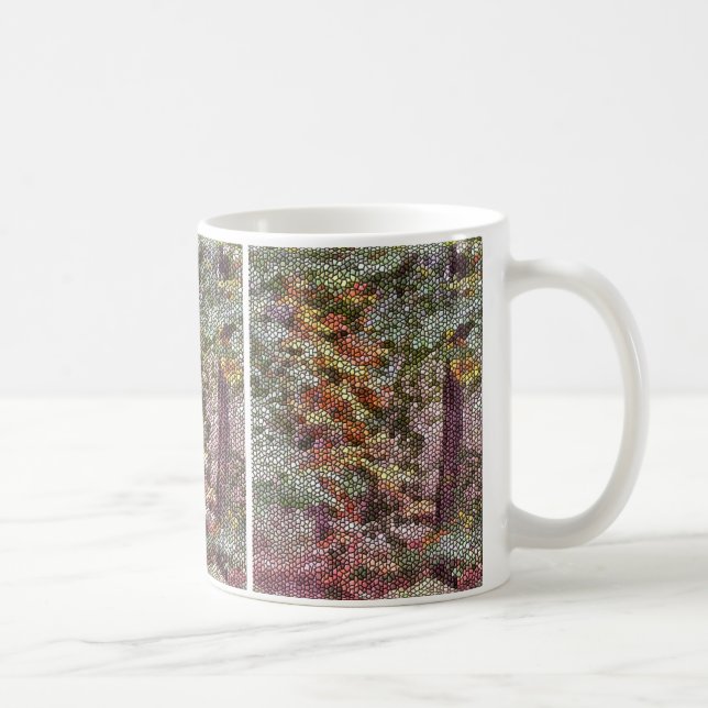 TREE MOSAIC COFFEE MUG (Right)