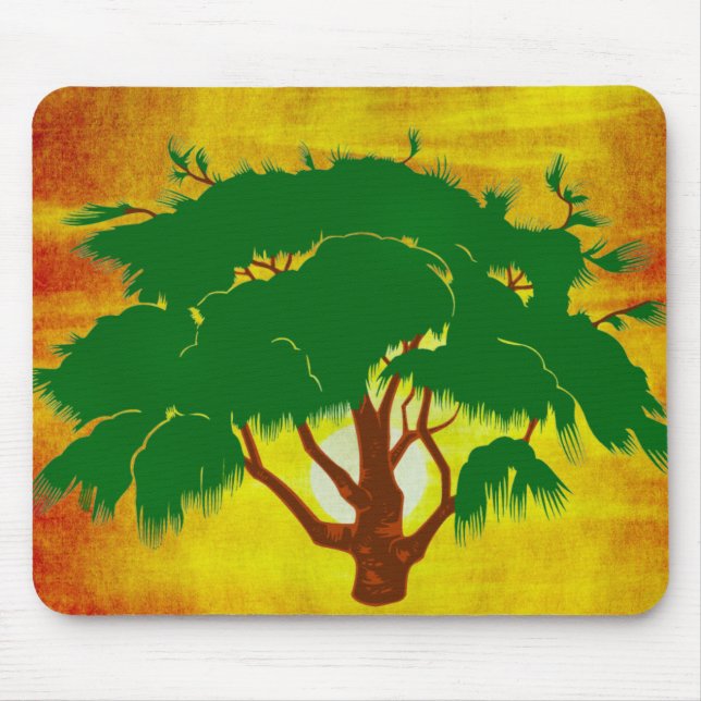 Tree Mouse Pad (Front)