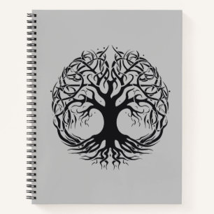 Tree Nature Life Wonder Earth Vector Graphic Notebook