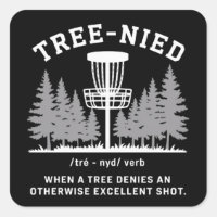 Tree Nied Disc Golf Funny Stupid Tree-nied