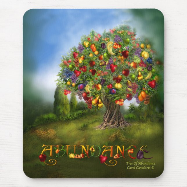 Tree Of Abundance Art Mousepad (Front)