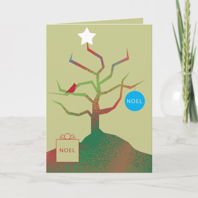 Tree Of Art Christmas Card (Front)