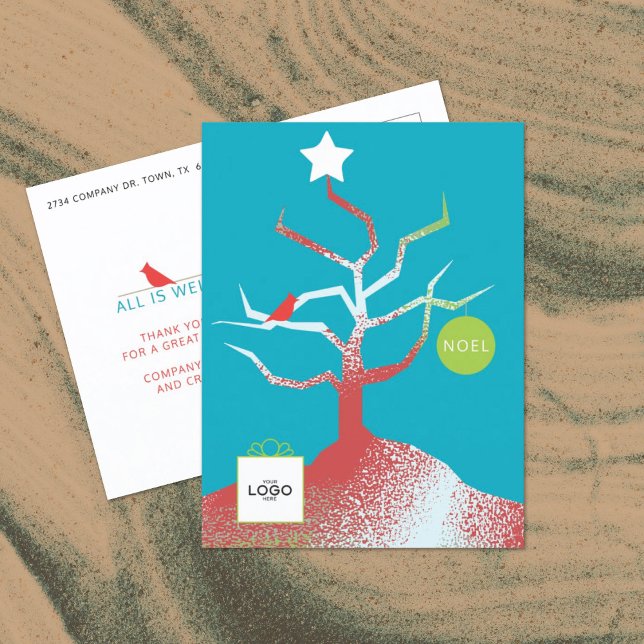 TREE OF ART Corporate Holiday Postcard (Creator Uploaded)