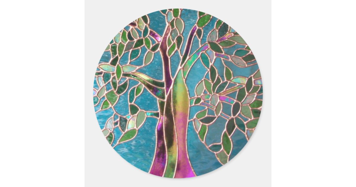 Tree of Enchantment Sticker Zazzle