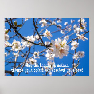 Tree of Flowers inspirational poster