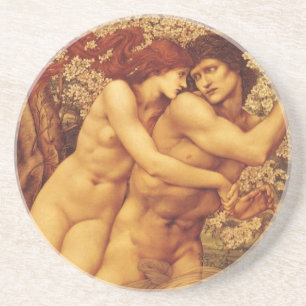 Tree of Forgiveness, Sir Edward Coley Burne-Jones Coaster