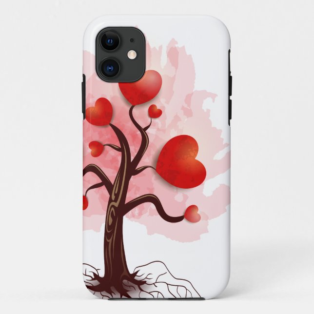 Tree of Hearts Case-Mate iPhone Case (Back)