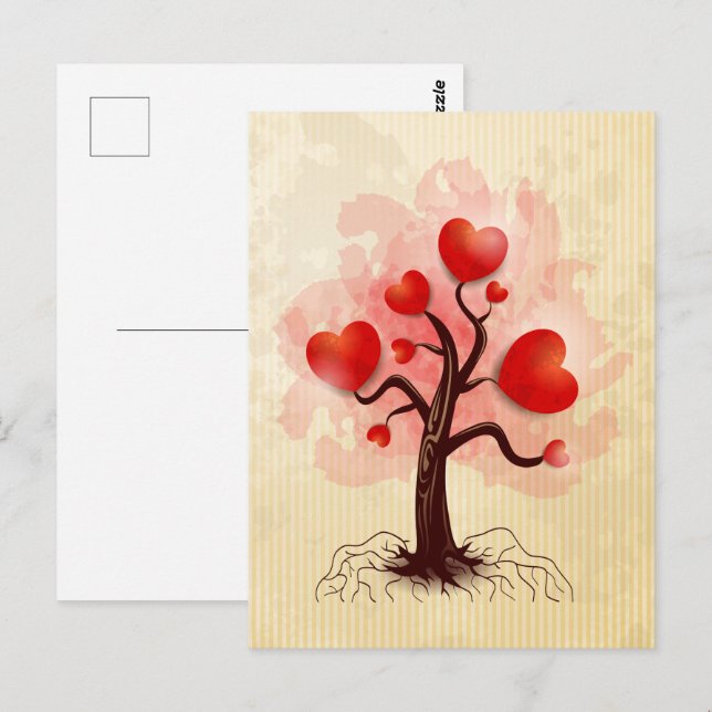 Tree of Hearts Postcard (Front/Back)