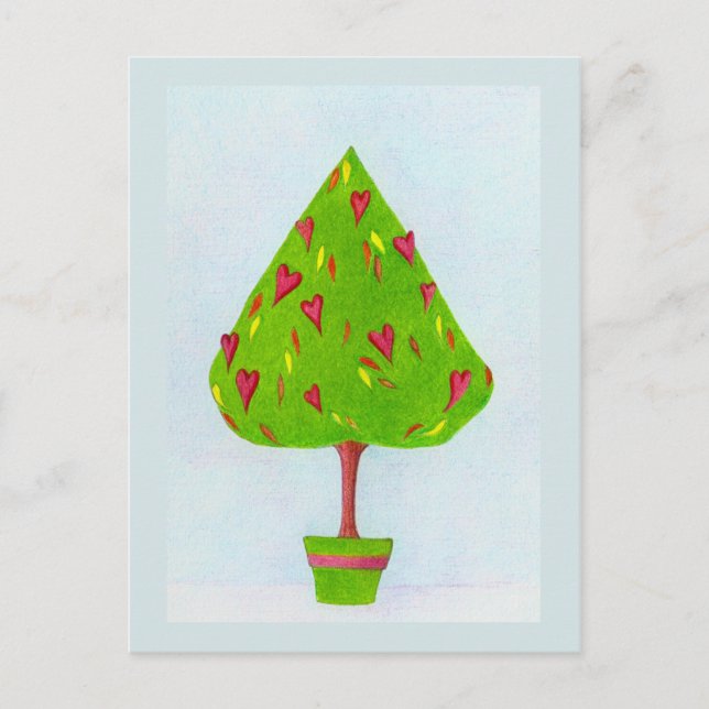 Tree of Hearts Postcard (Front)