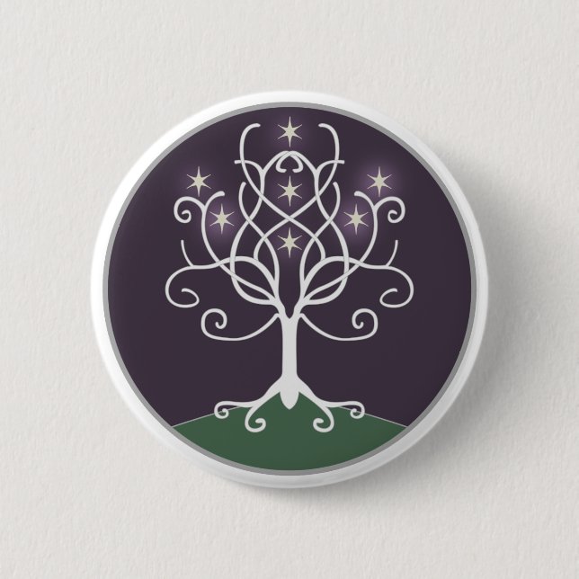 Tree of Hope 6 Cm Round Badge (Front)