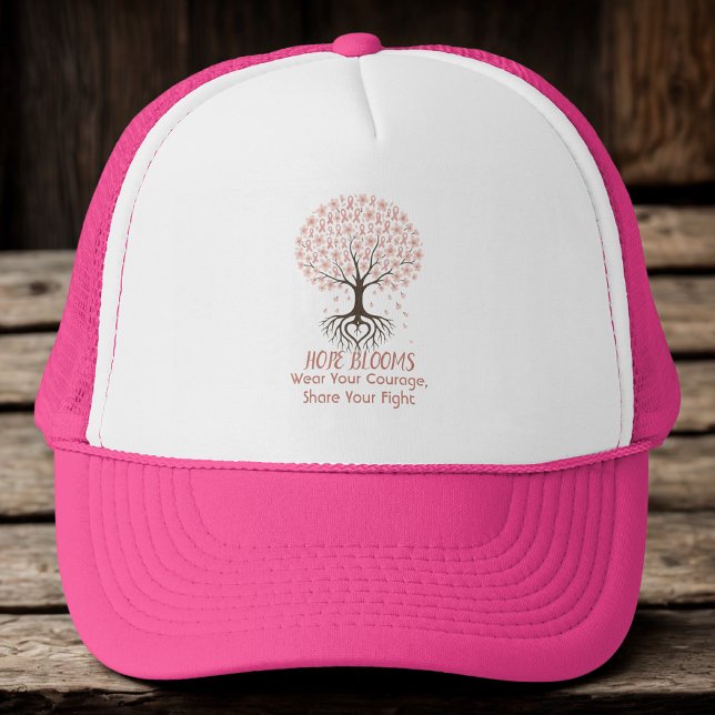 Tree of Hope Breast Cancer Awareness Trucker Hat (Creator Uploaded)